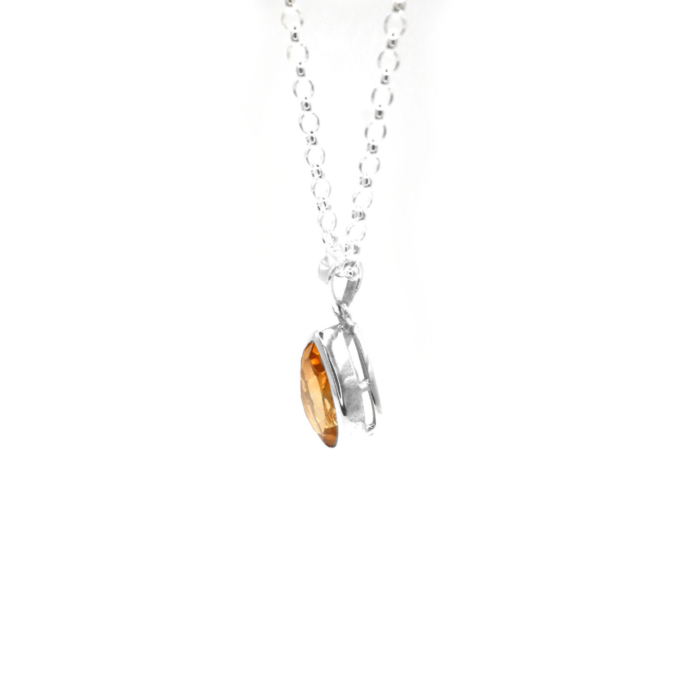 Citrine Water Necklace