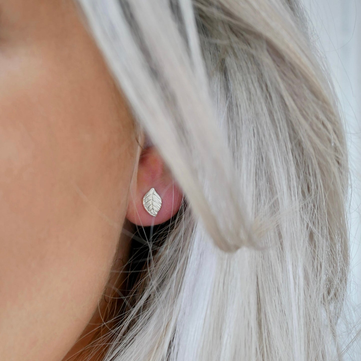 Leaf Studs - saltandco