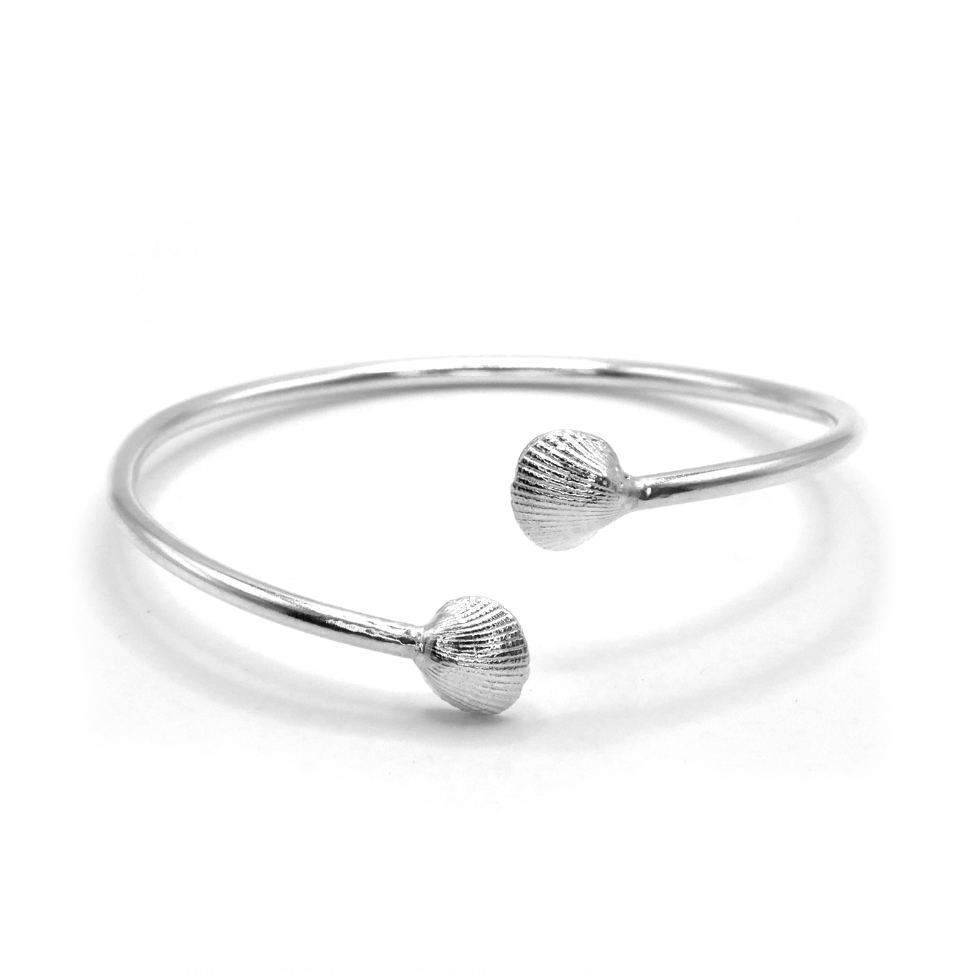 Holy Island Shell Cuff Bangle