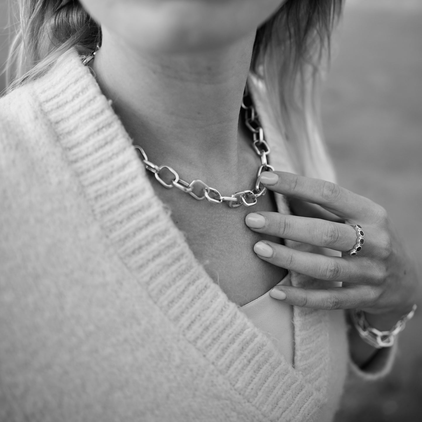 Statement Link Necklace