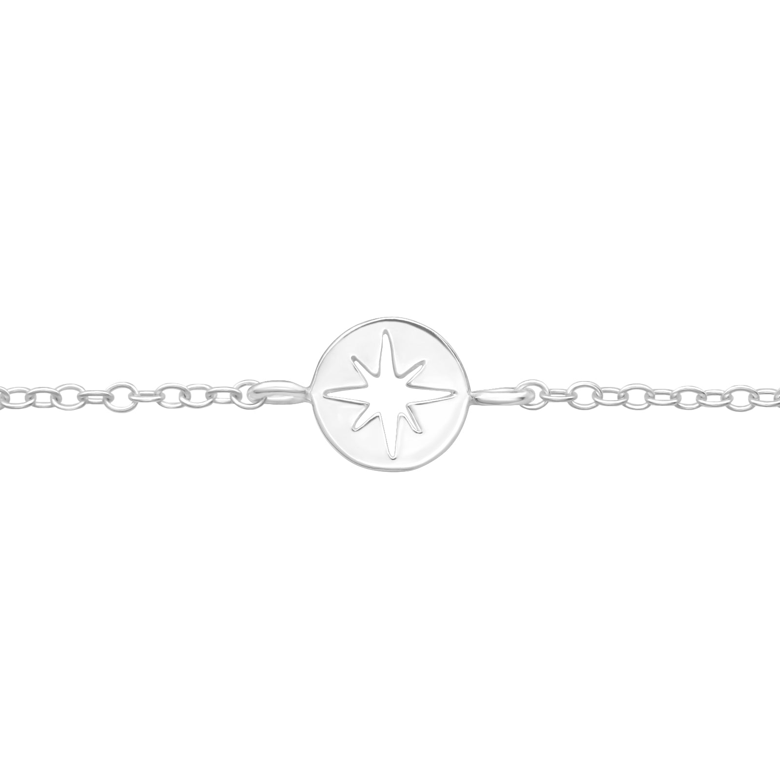 Cutout Star Chain Bracelet - saltandco