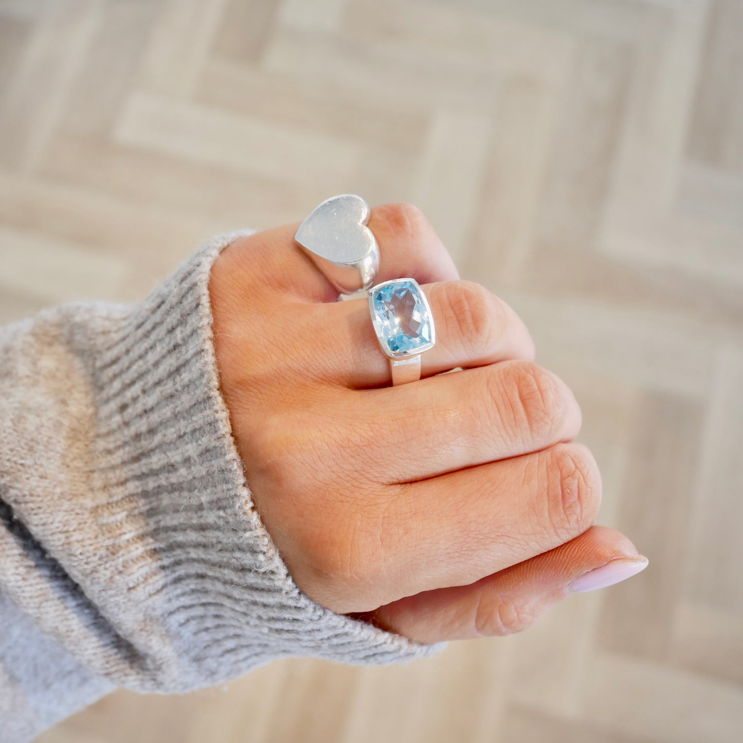 Topaz Cinderella Ring, P