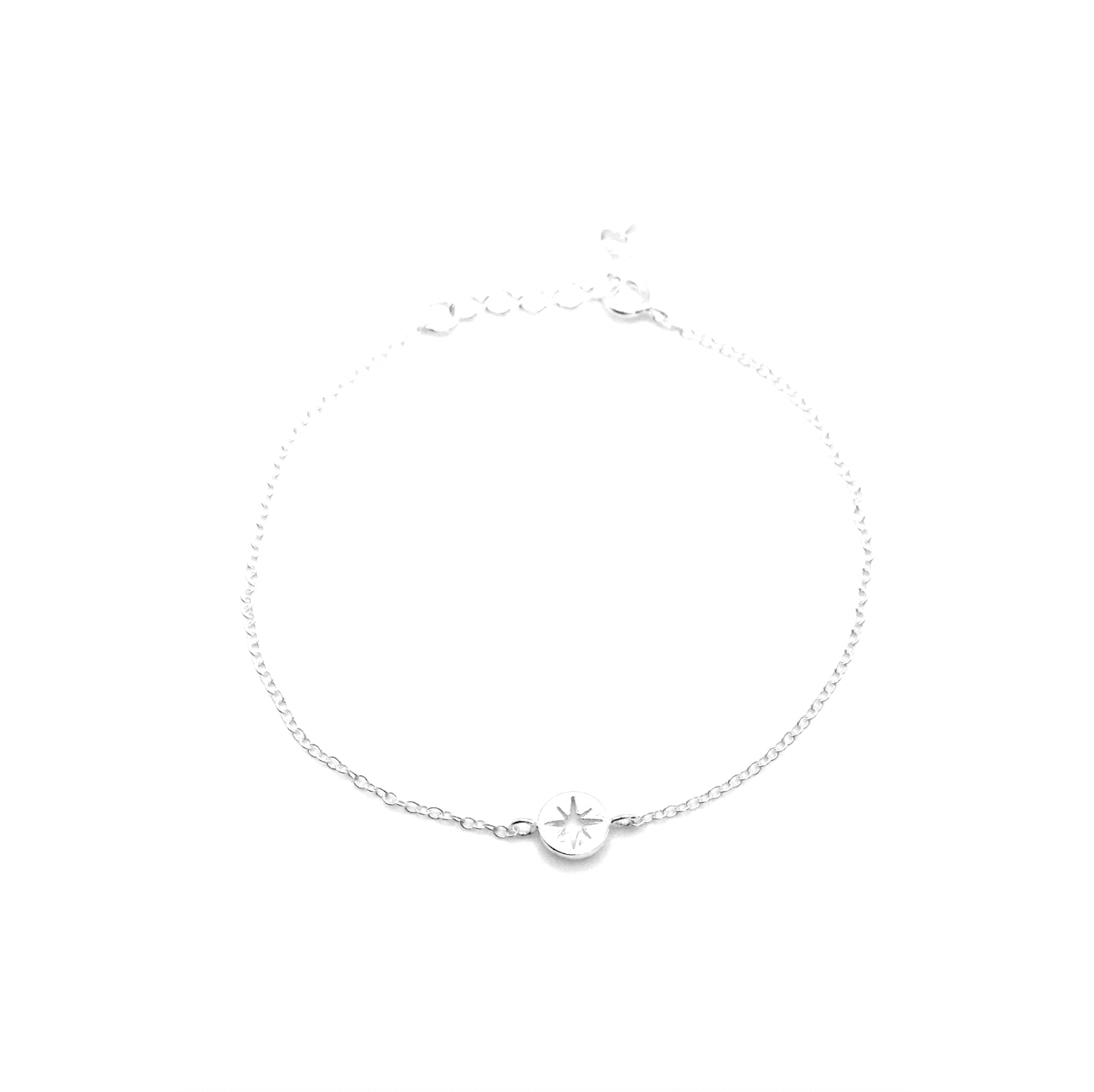 Cutout Star Chain Bracelet - saltandco