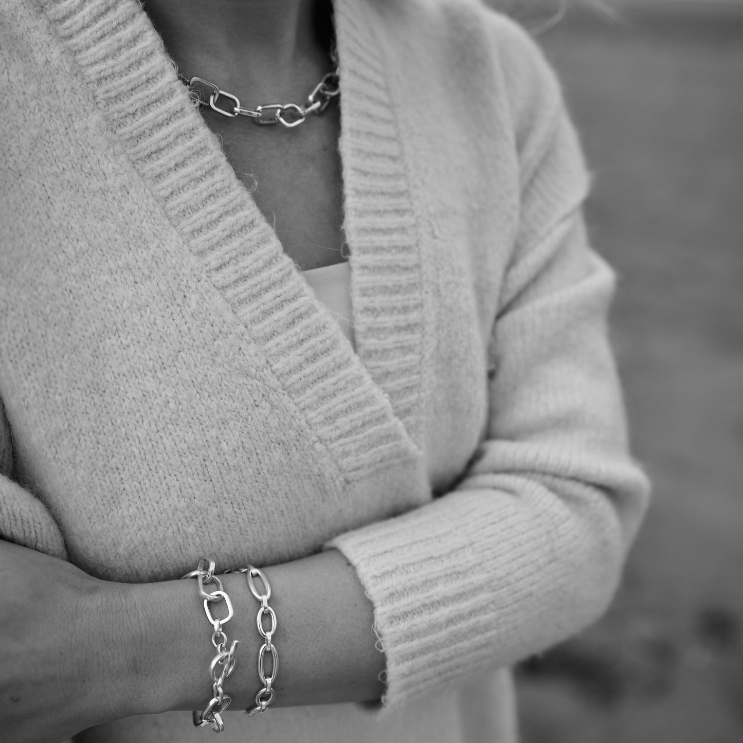 Statement Link Necklace