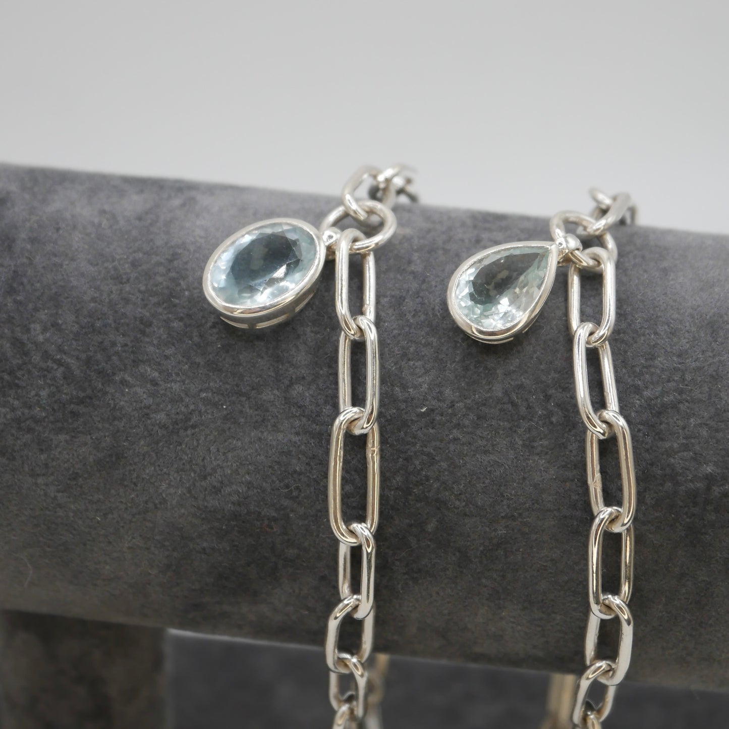 Water Aquamarine Sweetie Bracelet - saltandco