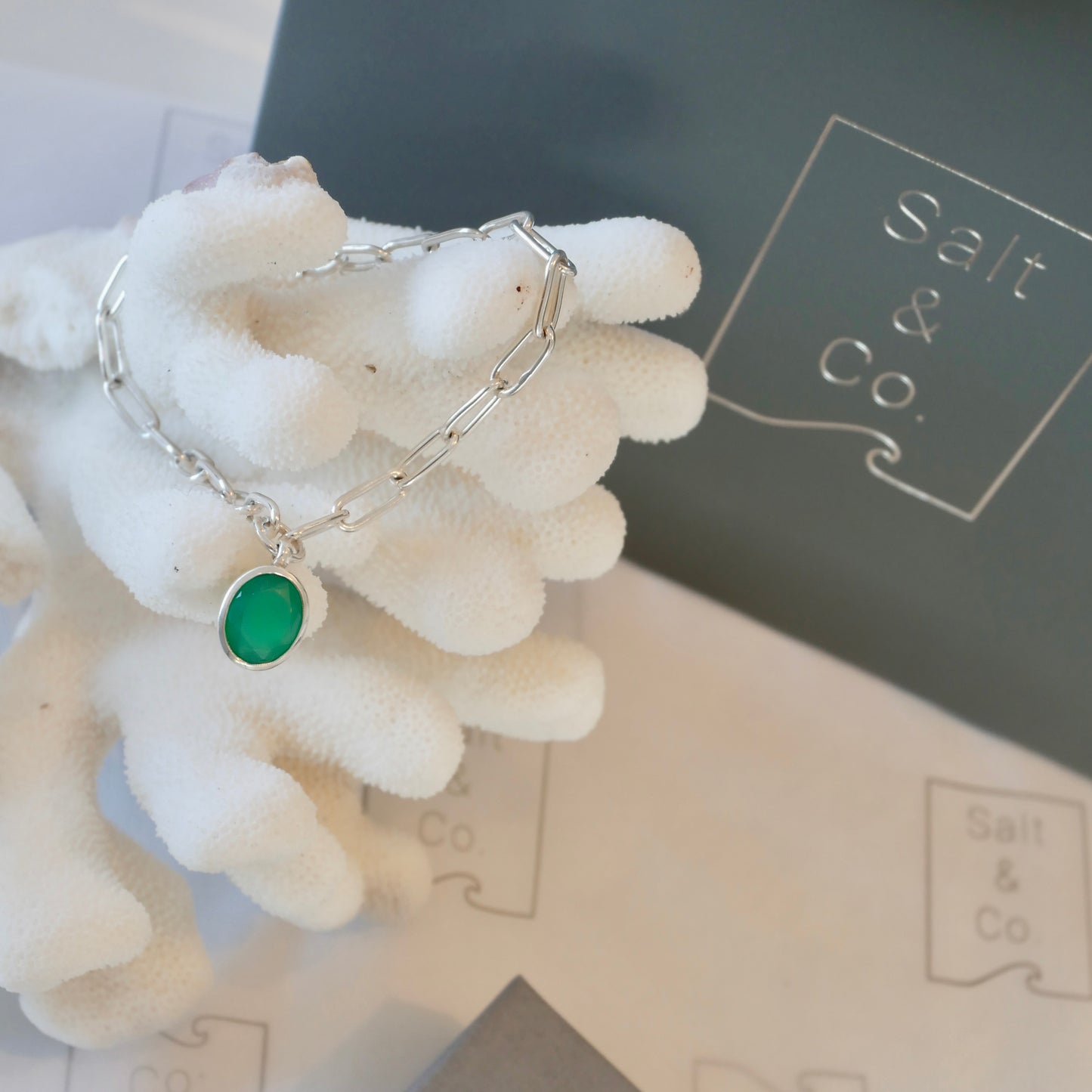 Green Onyx Sweetie Bracelet