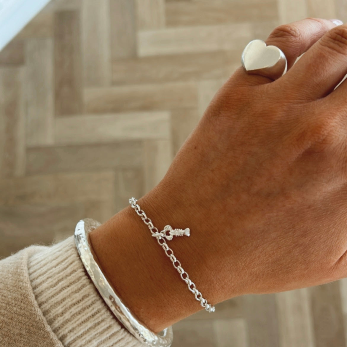 Mini Lobster Bracelet - saltandco