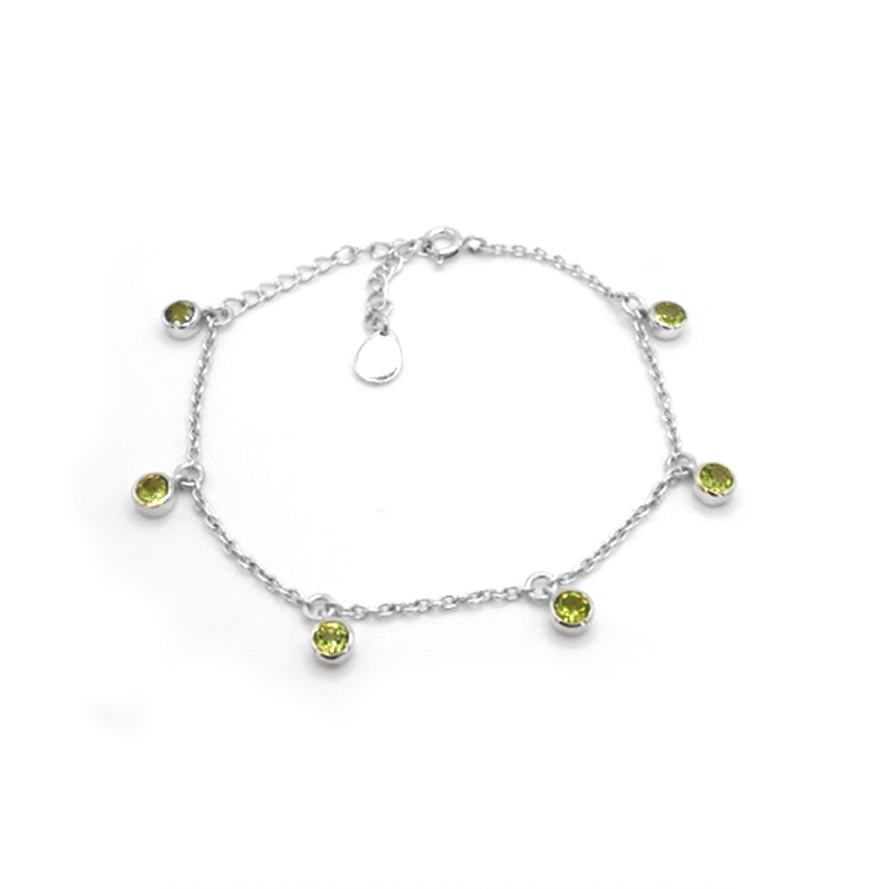 Peridot Multi Gemstone Bracelet