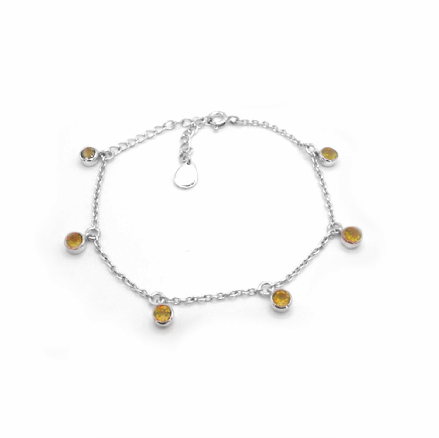Citrine Multi Gemstone Bracelet