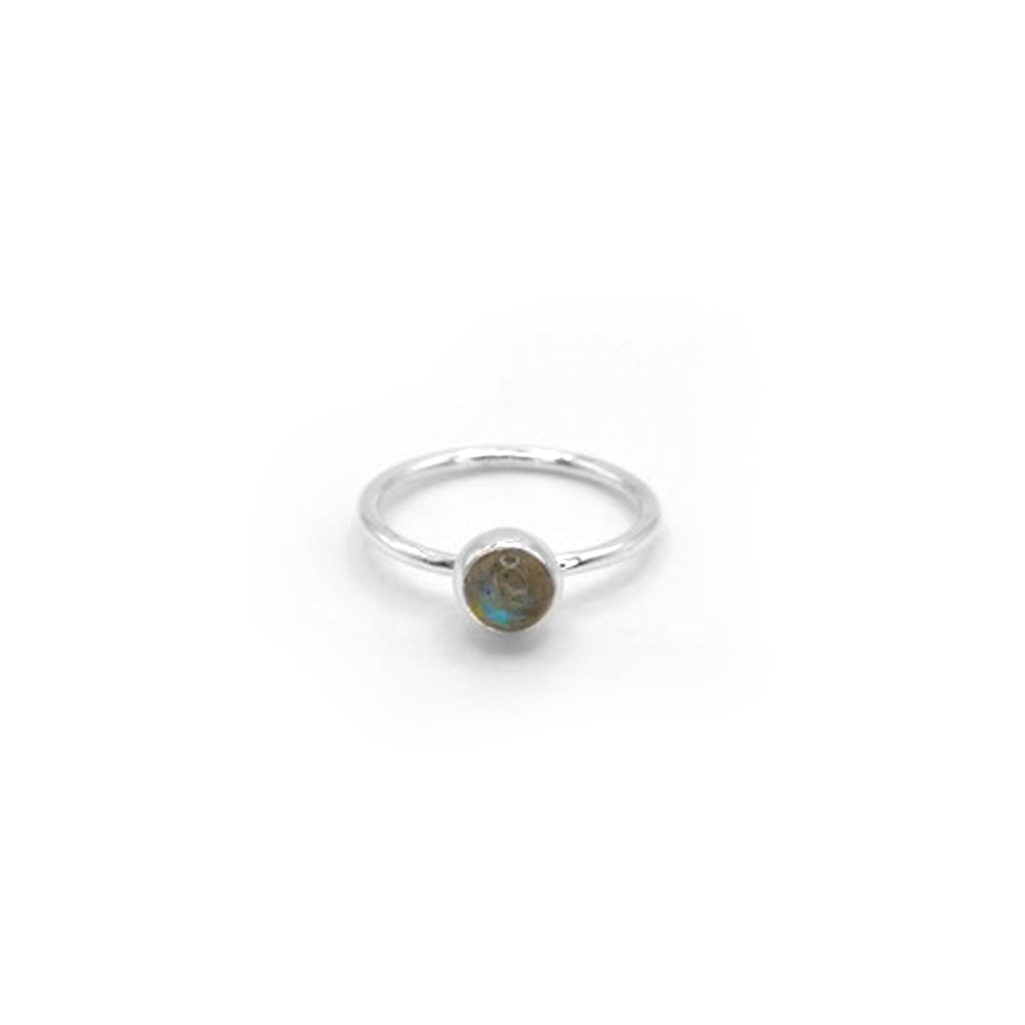 Gemstone Stacker Ring - saltandco