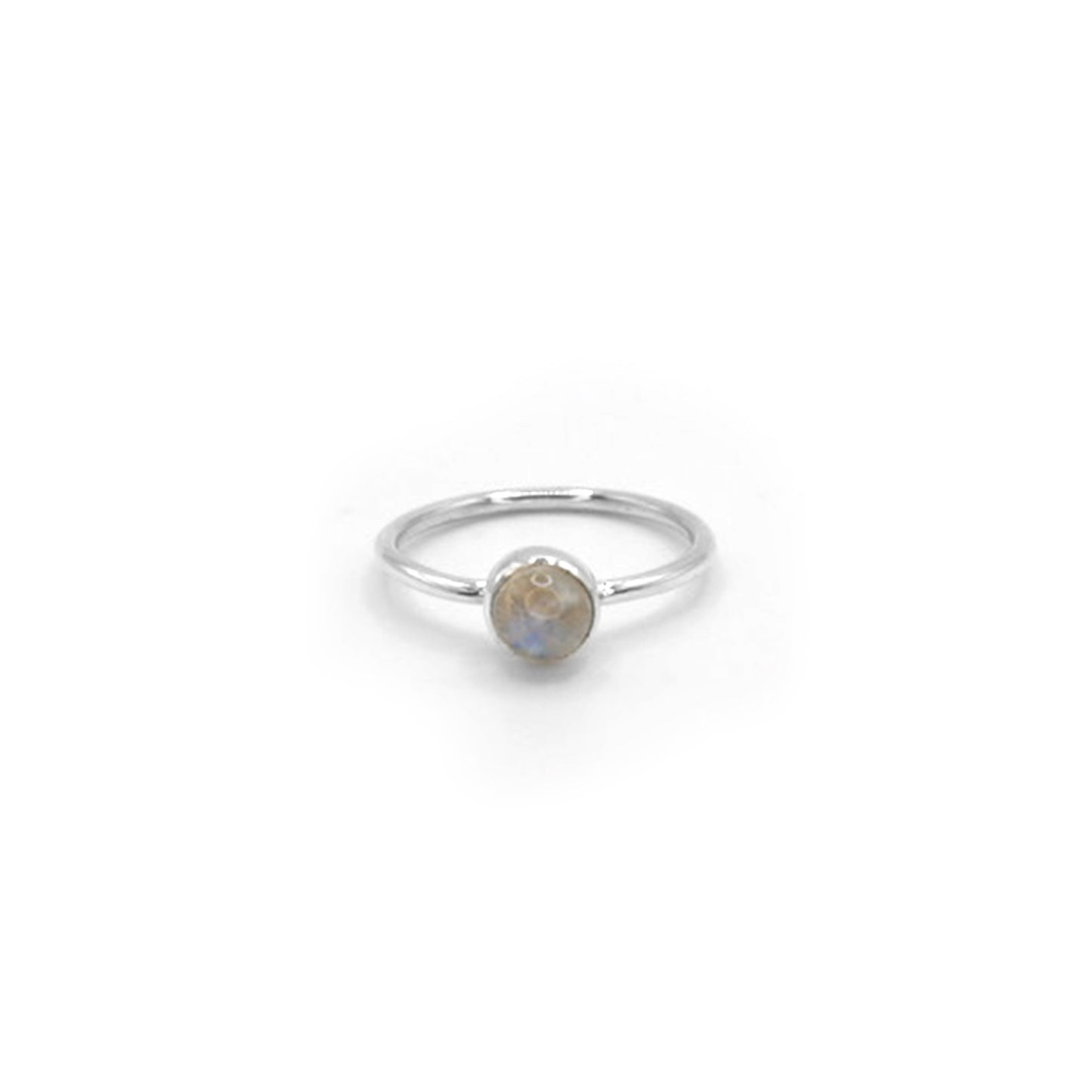 Gemstone Stacker Ring - saltandco