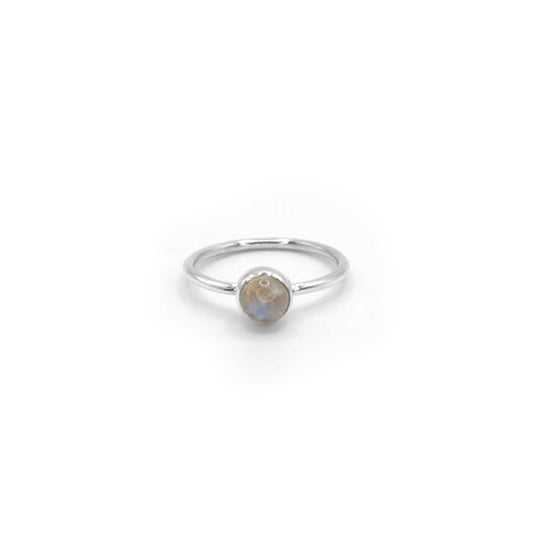 Gemstone Stacker Ring - saltandco
