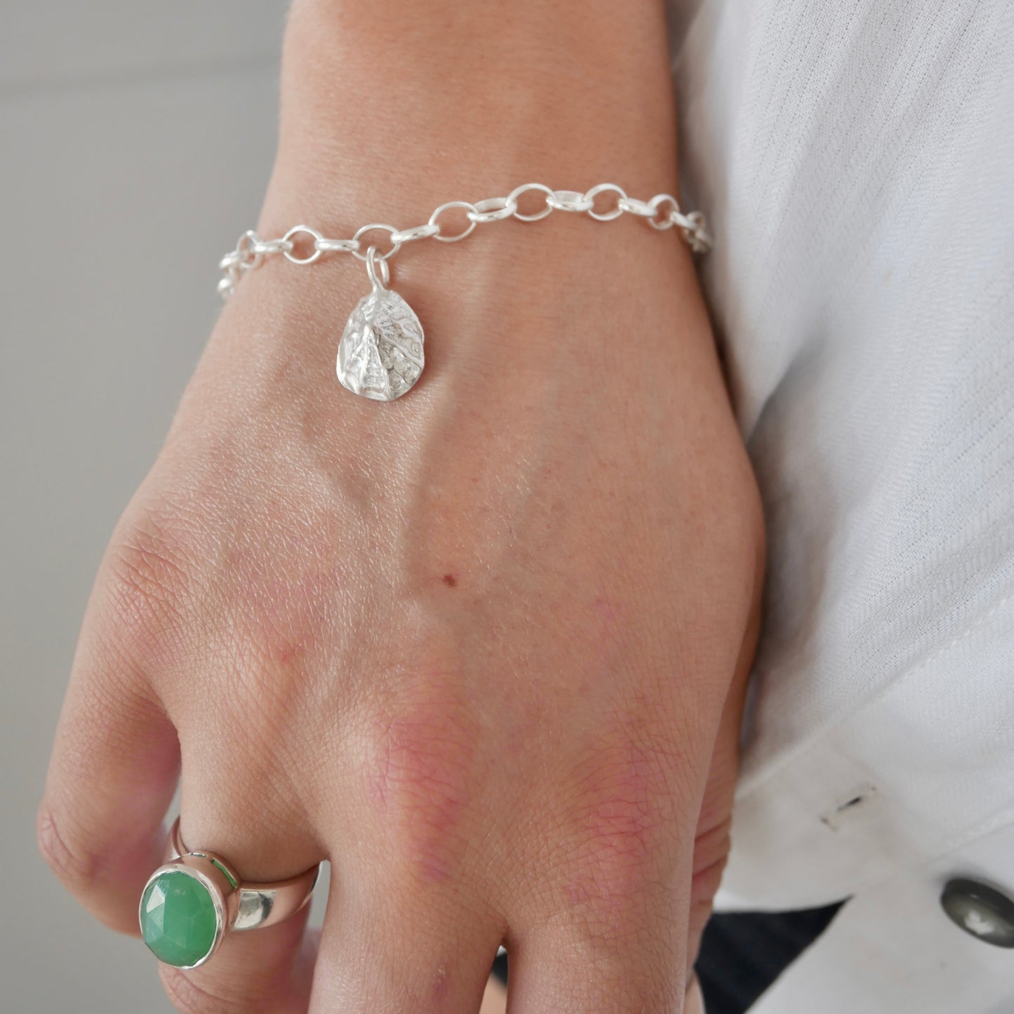 Cresswell Limpet Shell Bracelet - saltandco
