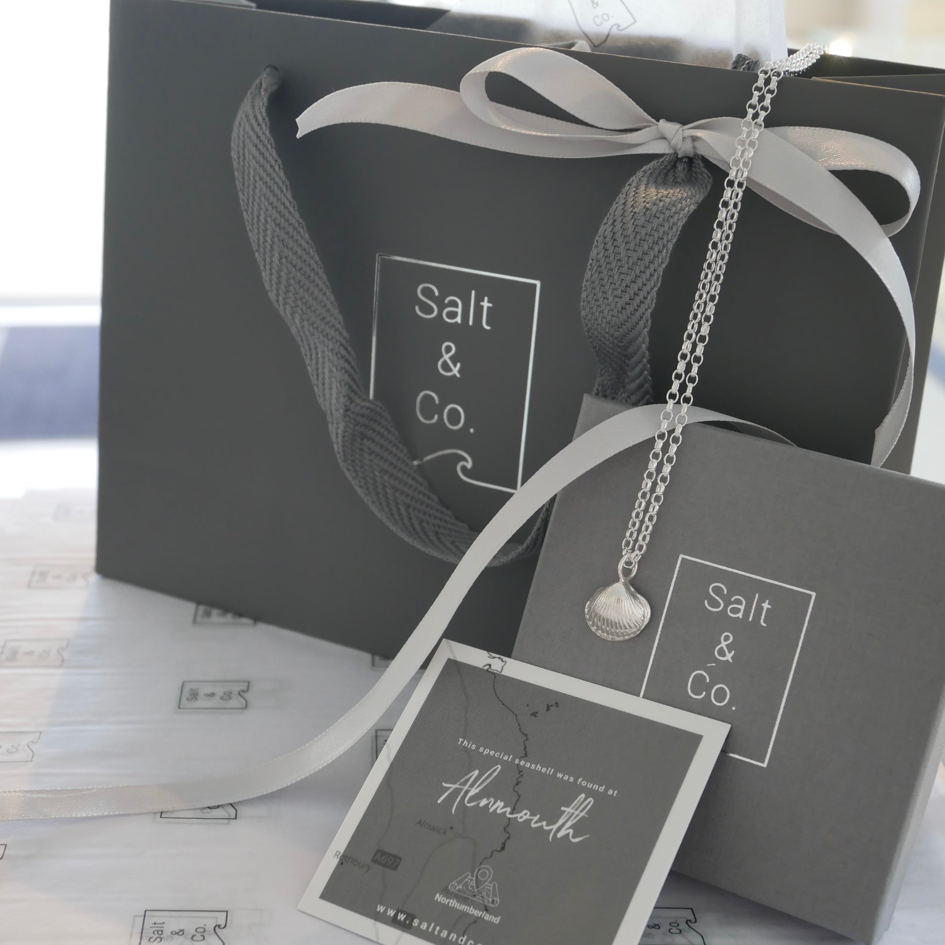 Alnmouth Mini Shell Necklace - saltandco