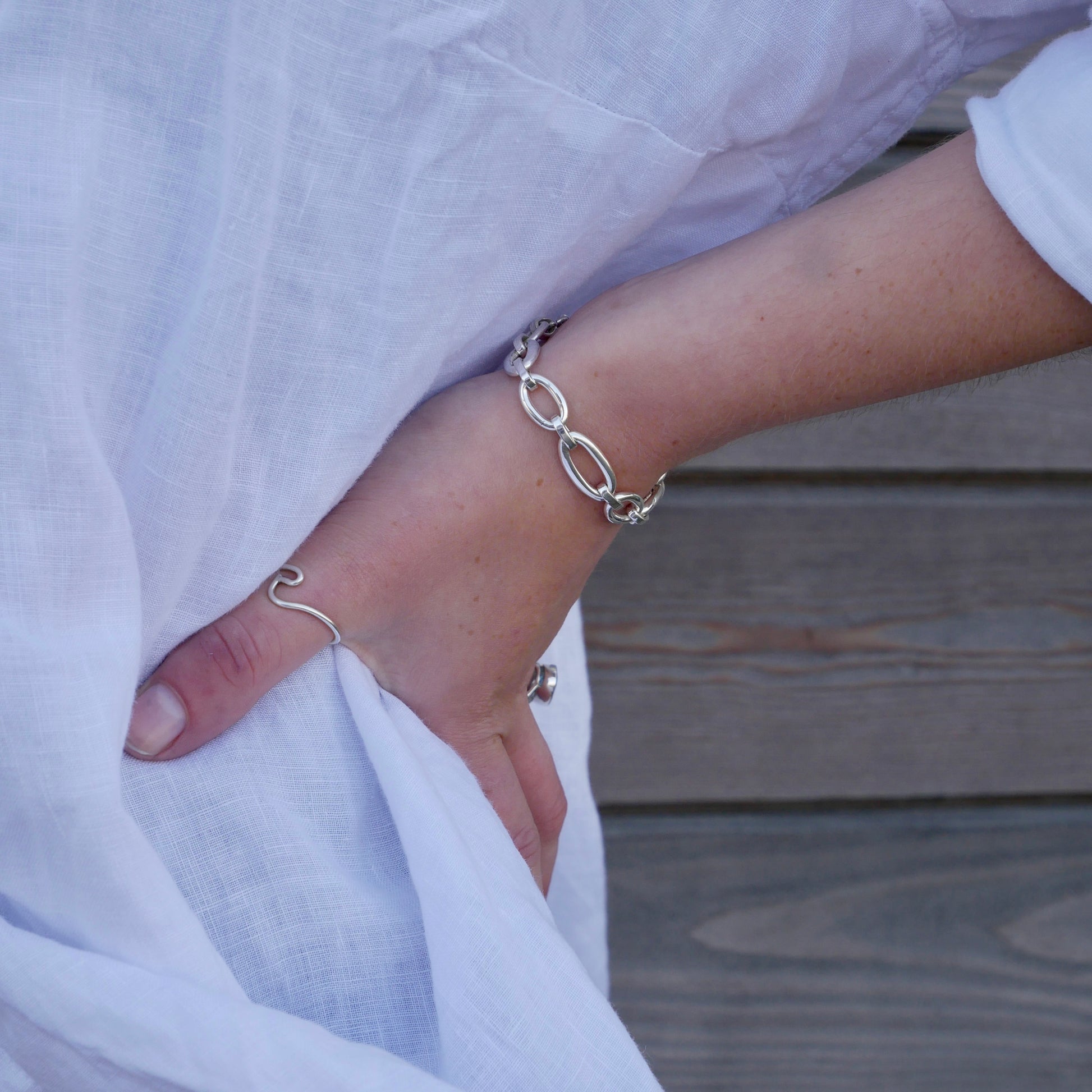 Signature Chain Bracelet - saltandco