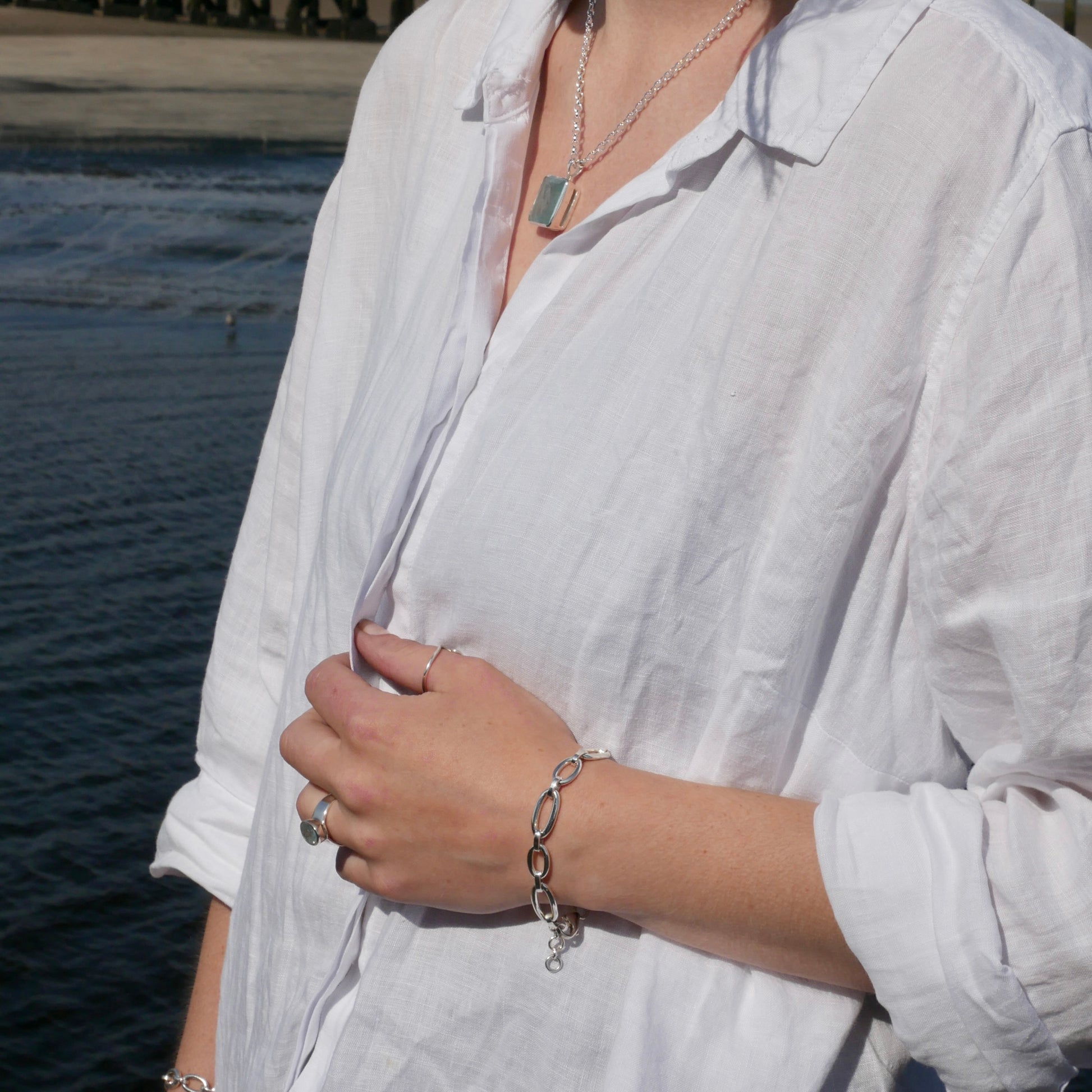 Signature Chain Bracelet - saltandco