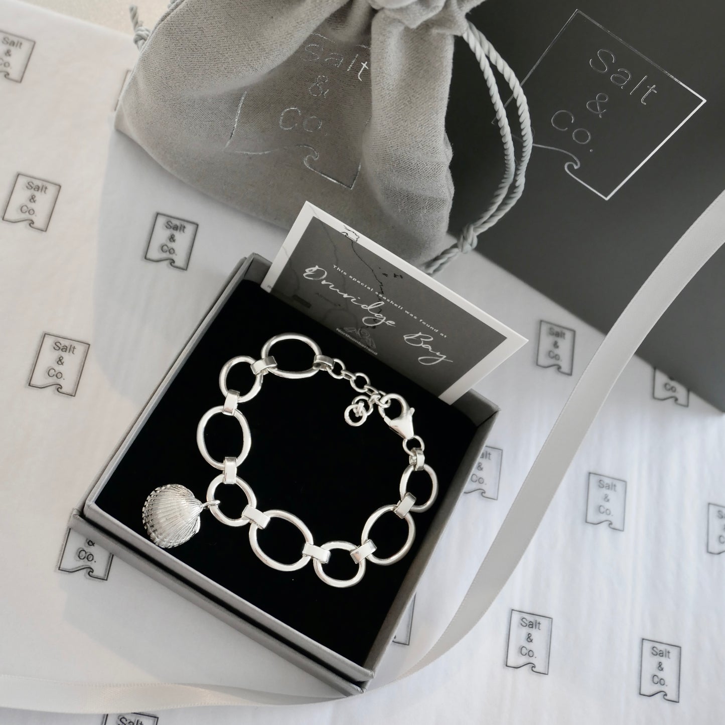 Druridge Bay Shell Signature Bracelet