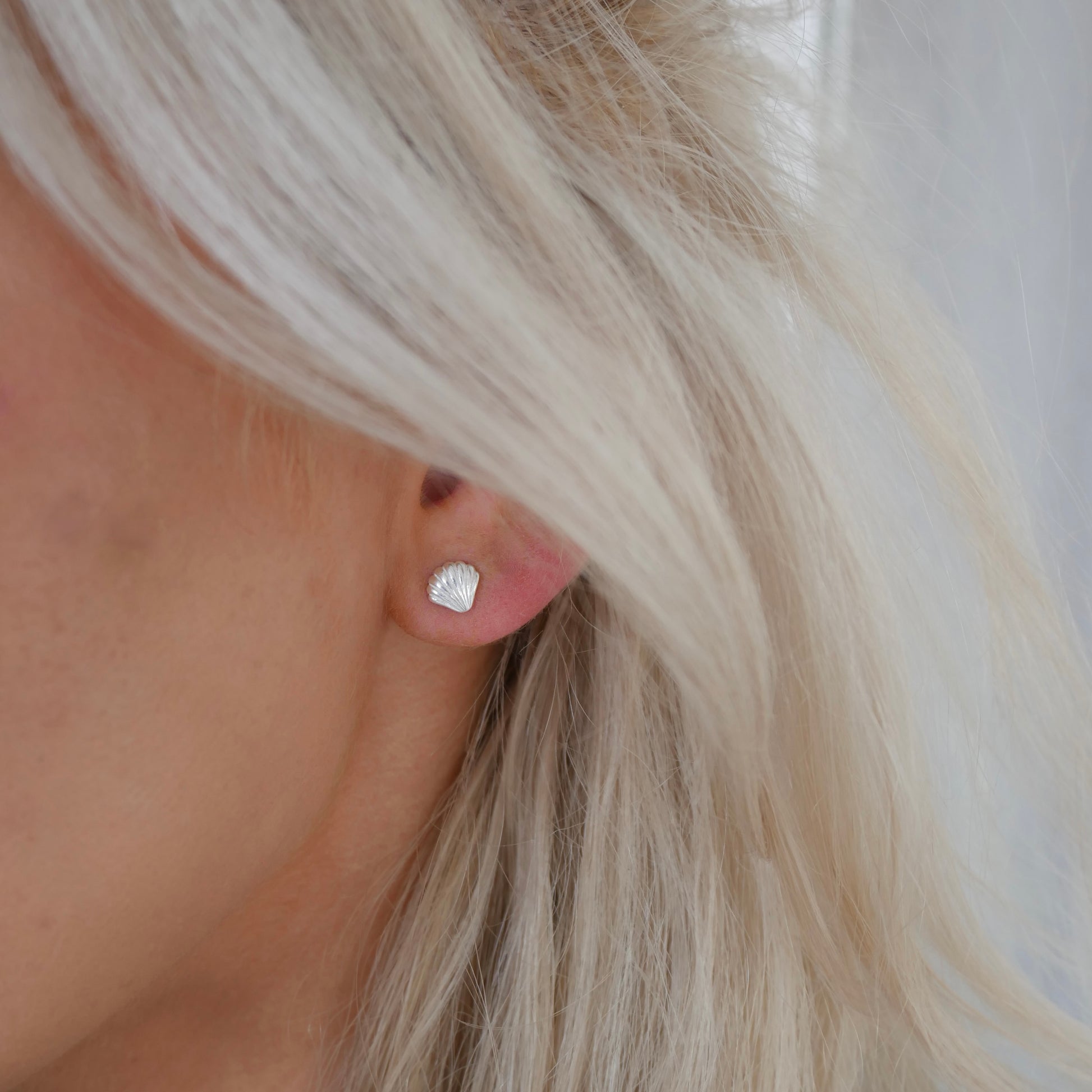 Seashell Studs - saltandco