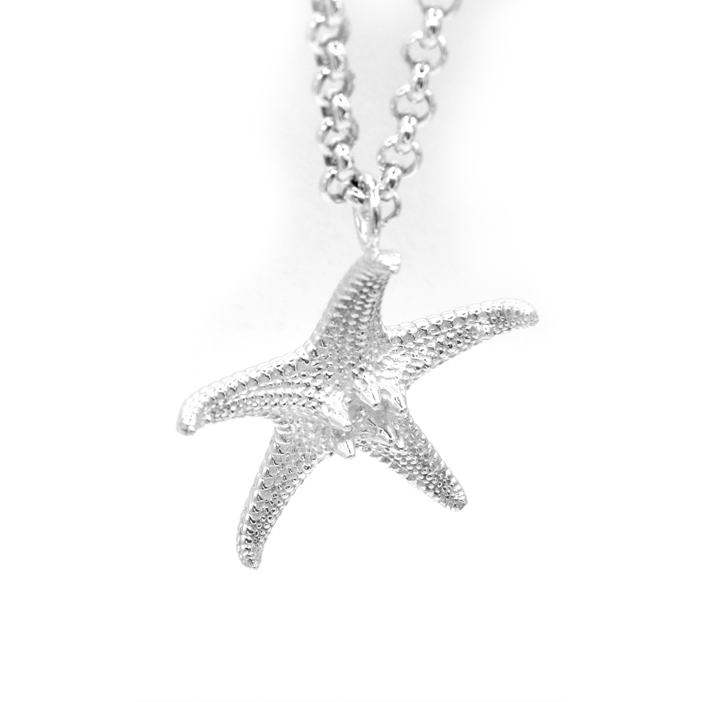 Solid Starfish Necklace