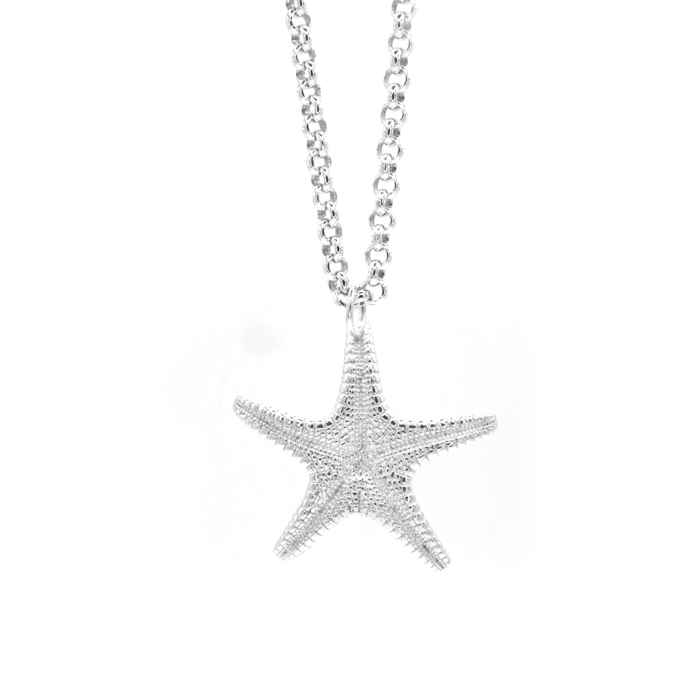 Solid Starfish Necklace
