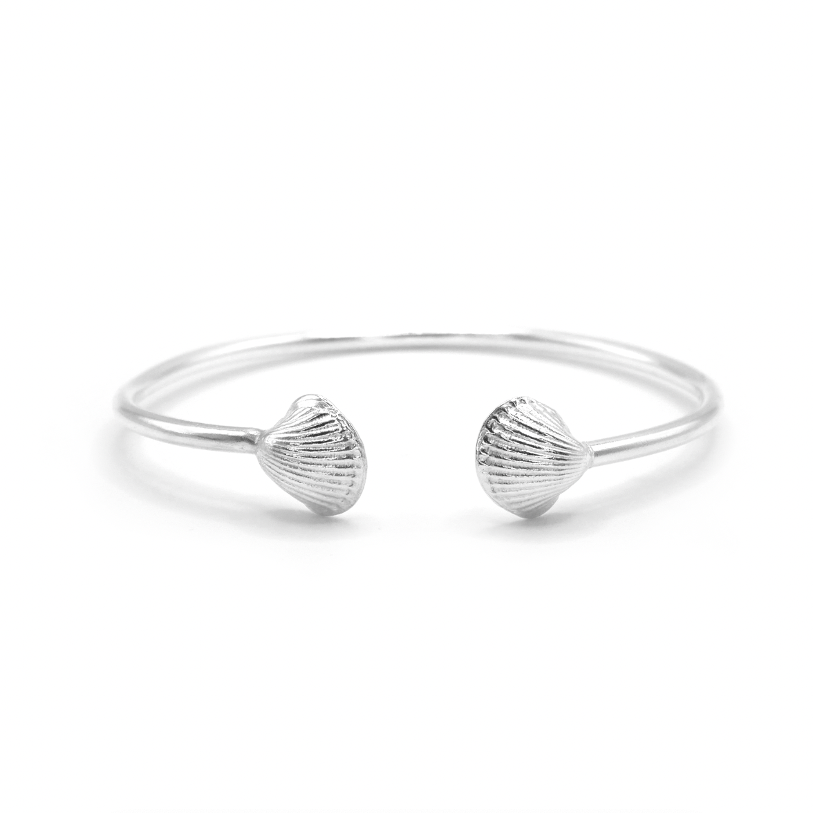 Alnmouth Mini Shell Cuff Bangle