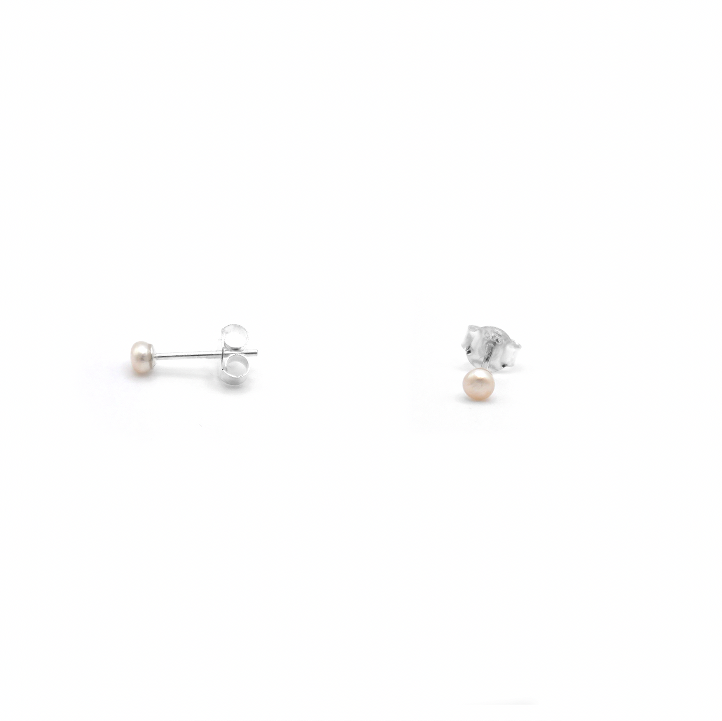 Mini Pearl Stud Earrings - saltandco