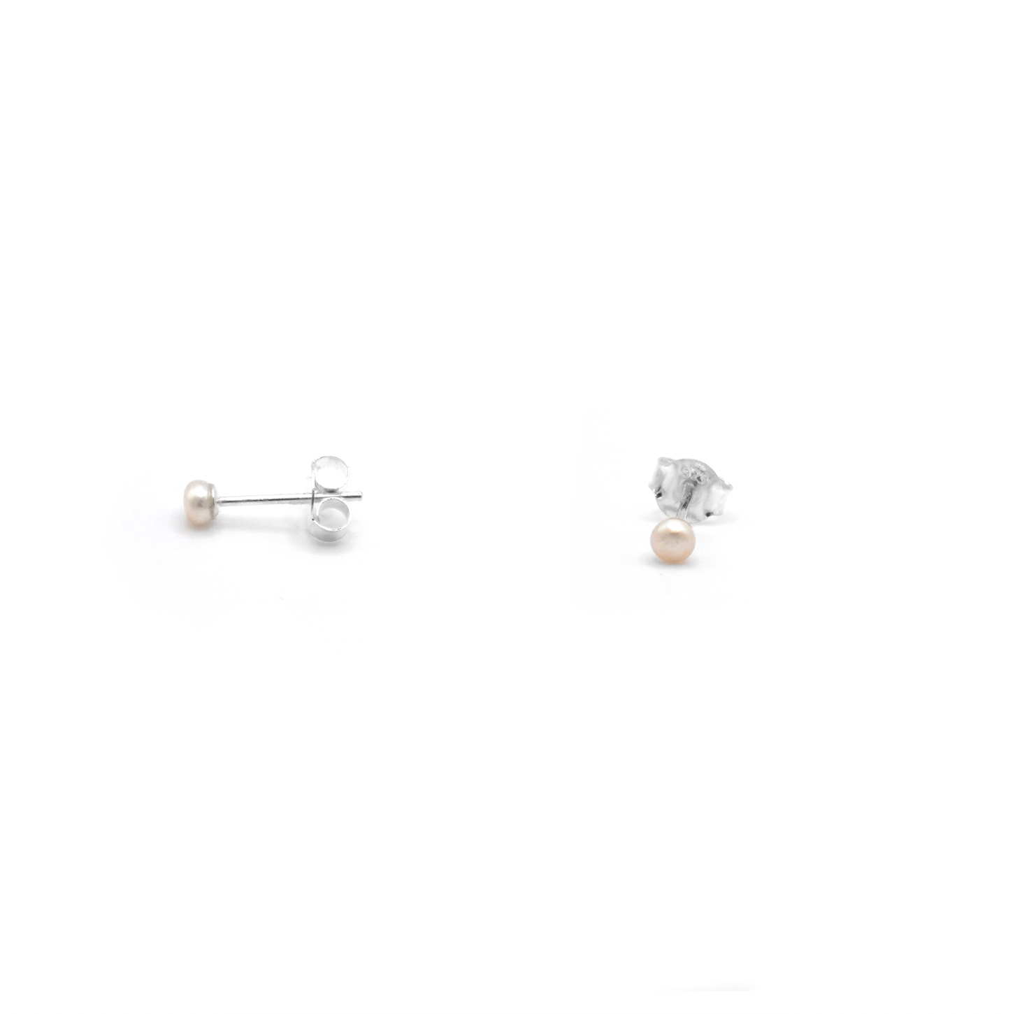 Mini Pearl Stud Earrings - saltandco