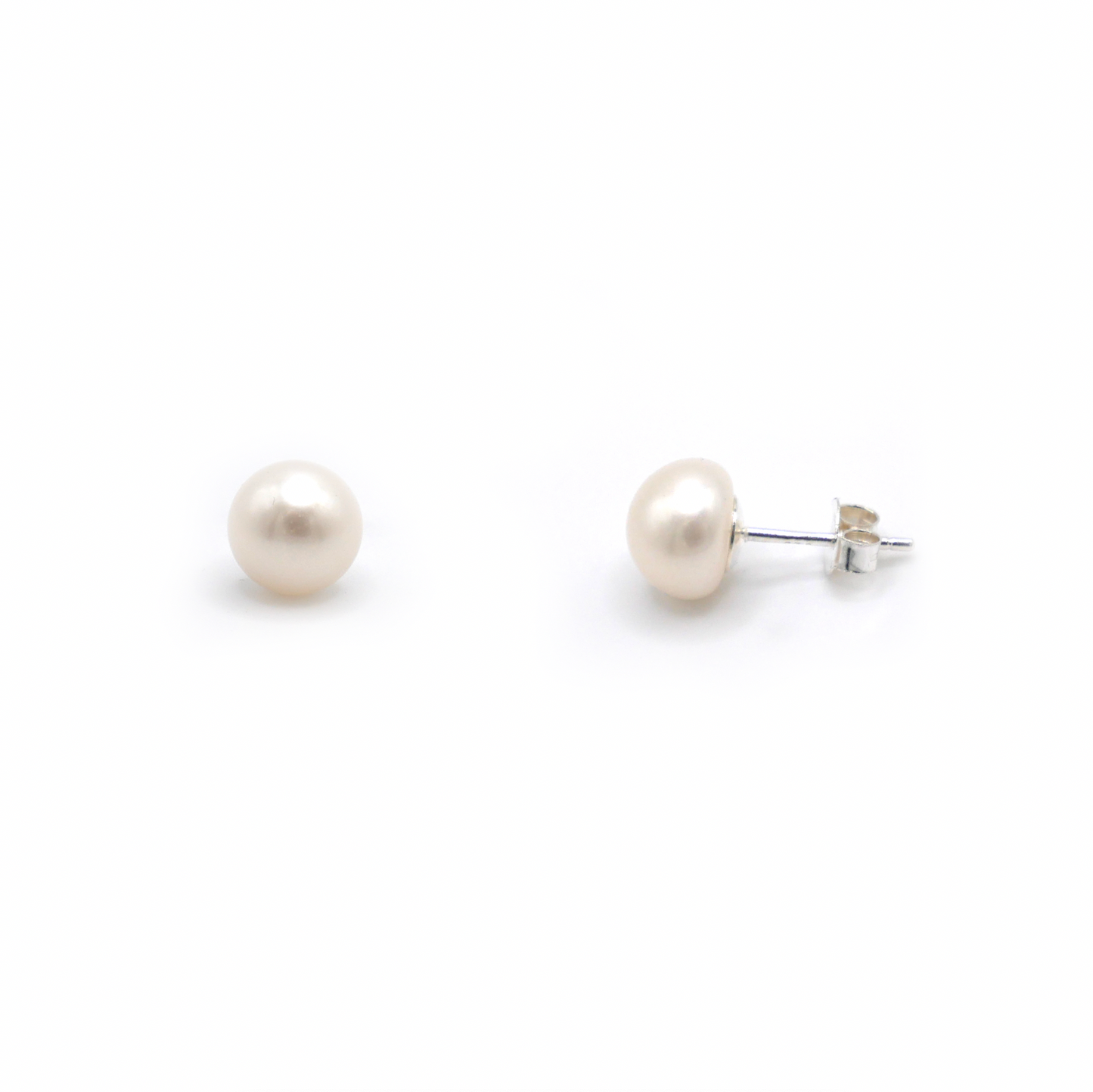 Pearl Stud Earrings - saltandco