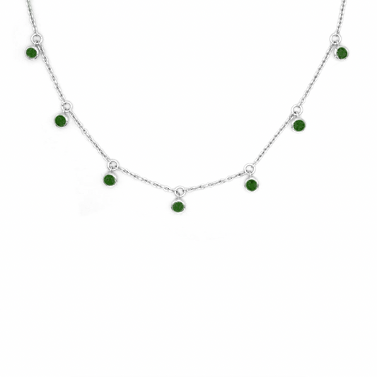 Green Onyx Multi Gemstone Necklace