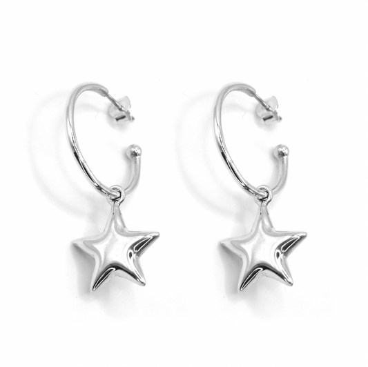 Maxi Star Hoops