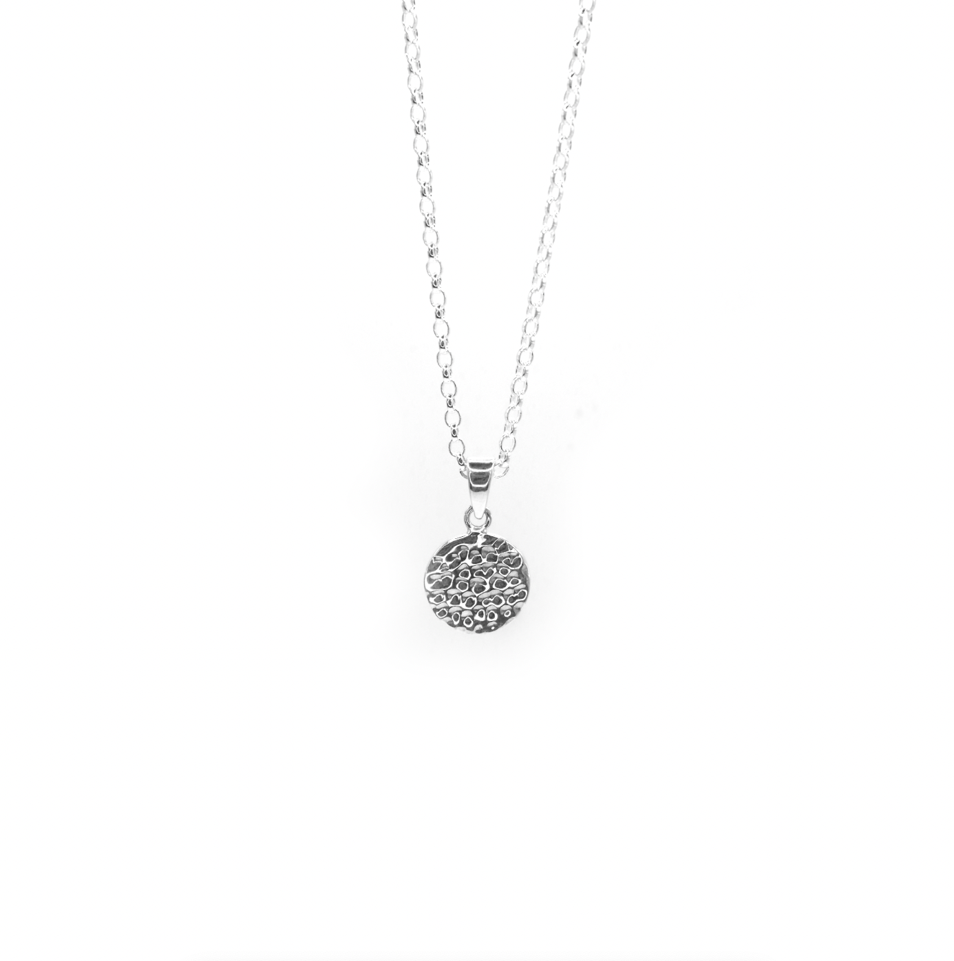 Ripples Disc Necklace - saltandco
