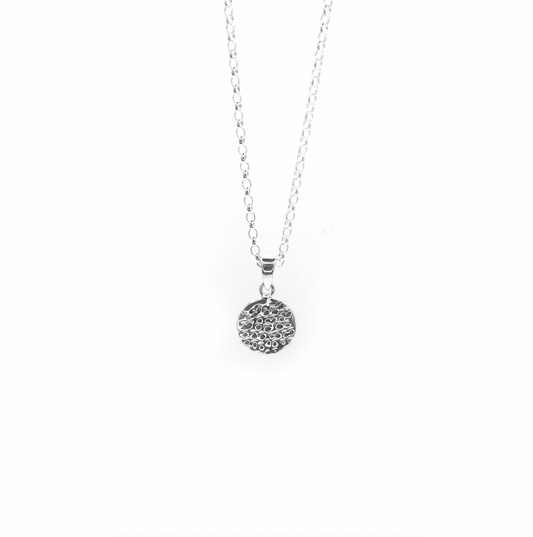 Ripples Disc Necklace - saltandco