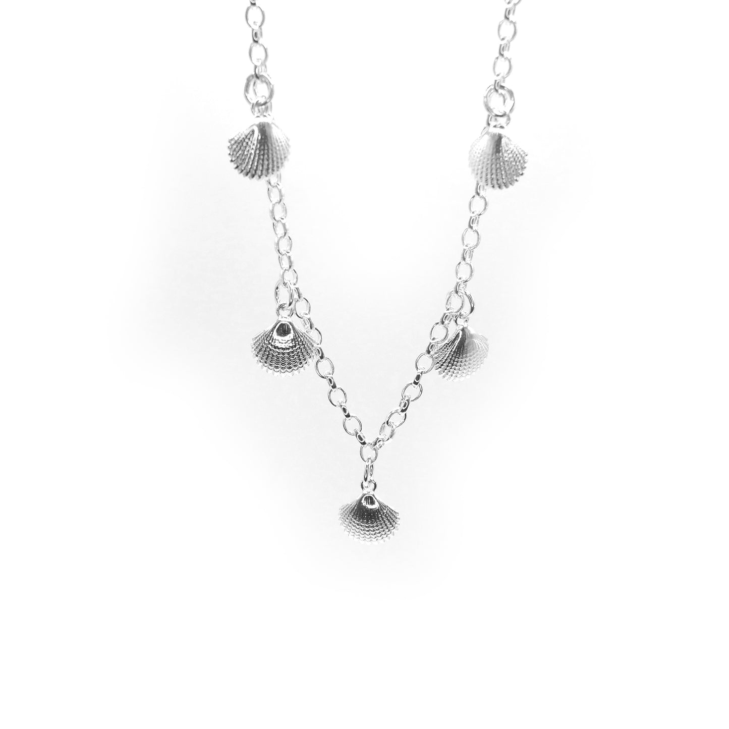 5 Seashell Necklace - saltandco