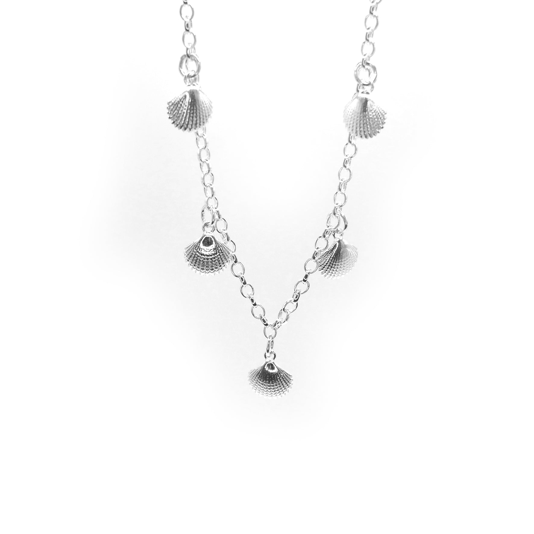 5 Seashell Necklace - saltandco