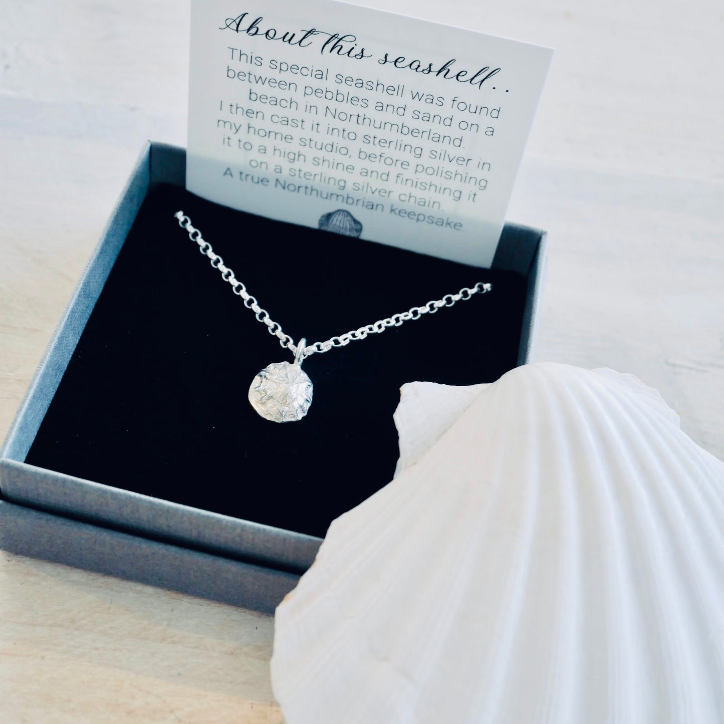 Cresswell Limpet Necklace - saltandco