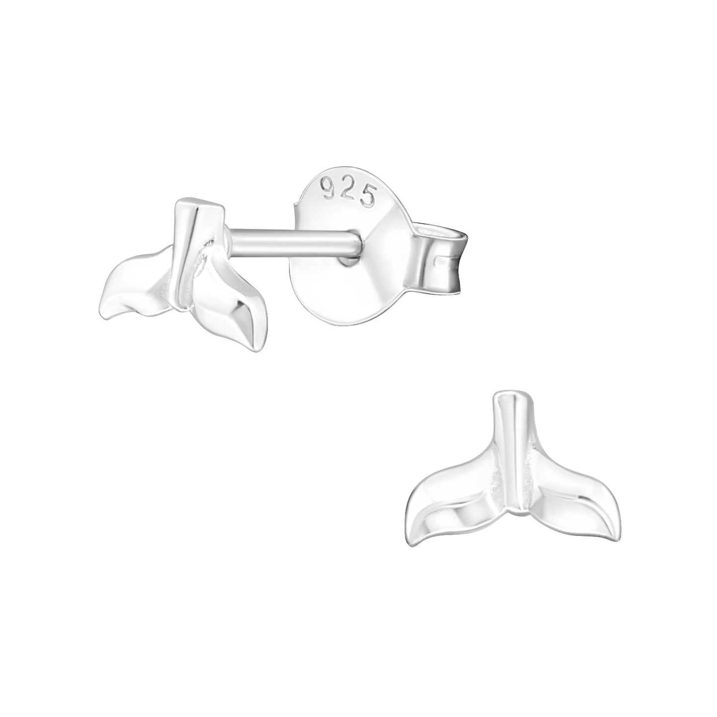 Mini Whale Tail Studs - saltandco
