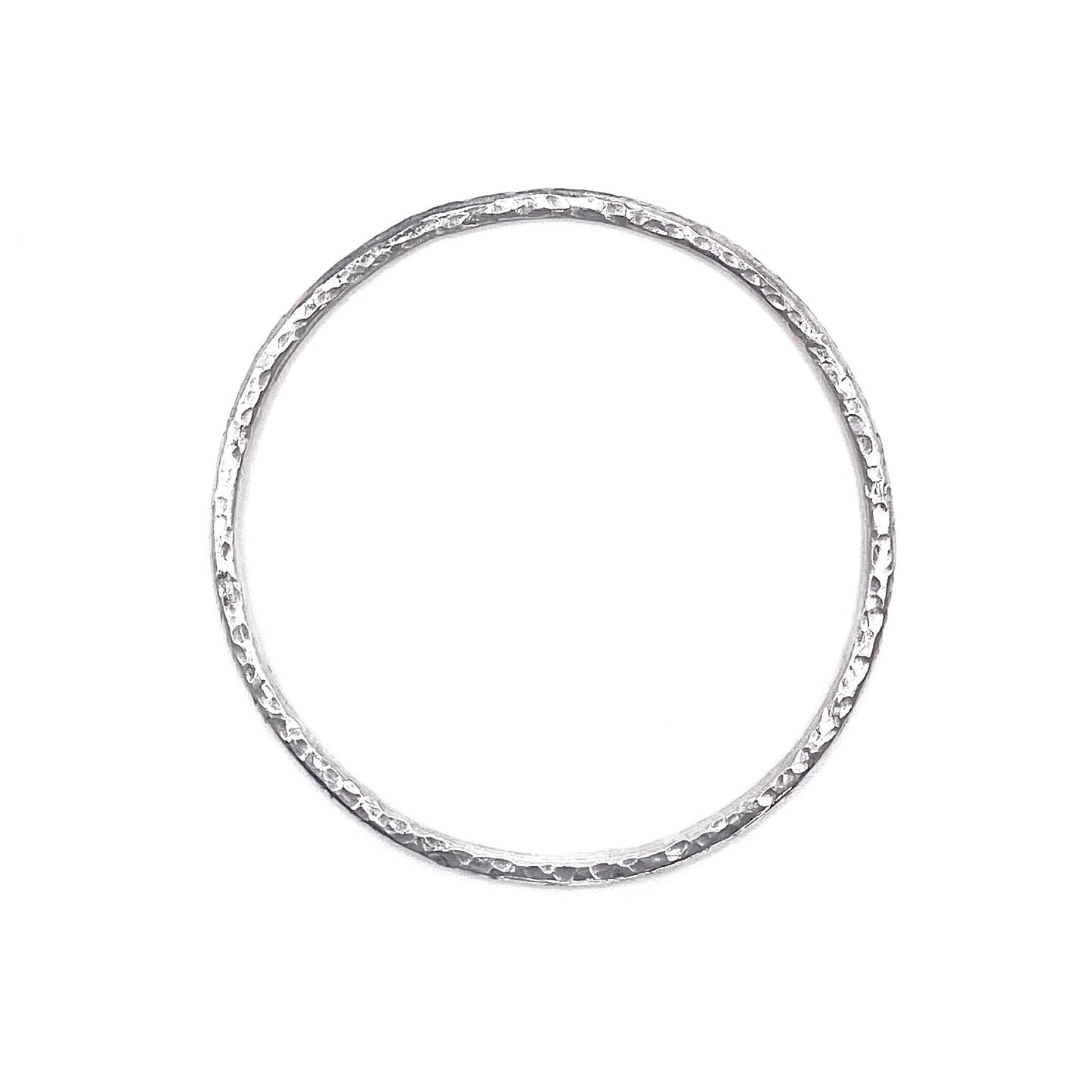 Hammered Bangle - saltandco