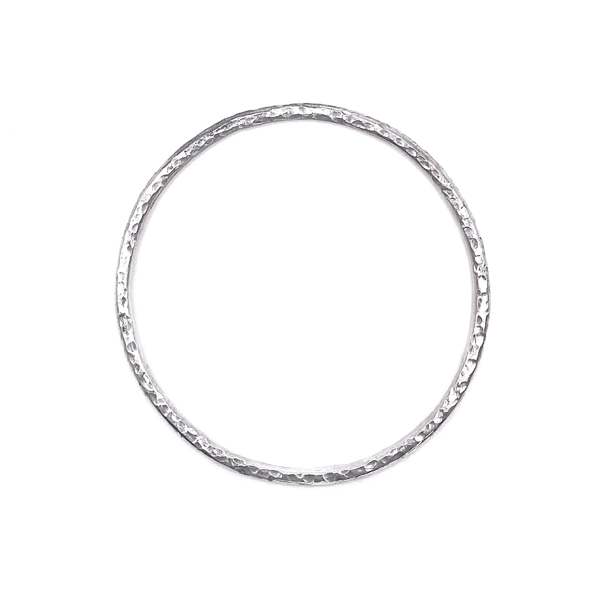 Hammered Bangle - saltandco