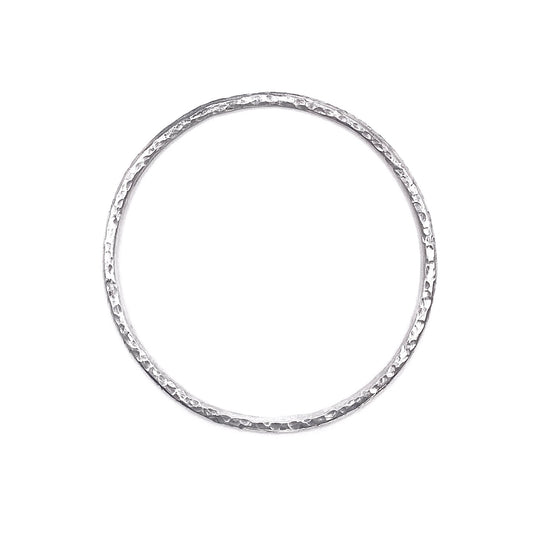 Hammered Bangle - saltandco