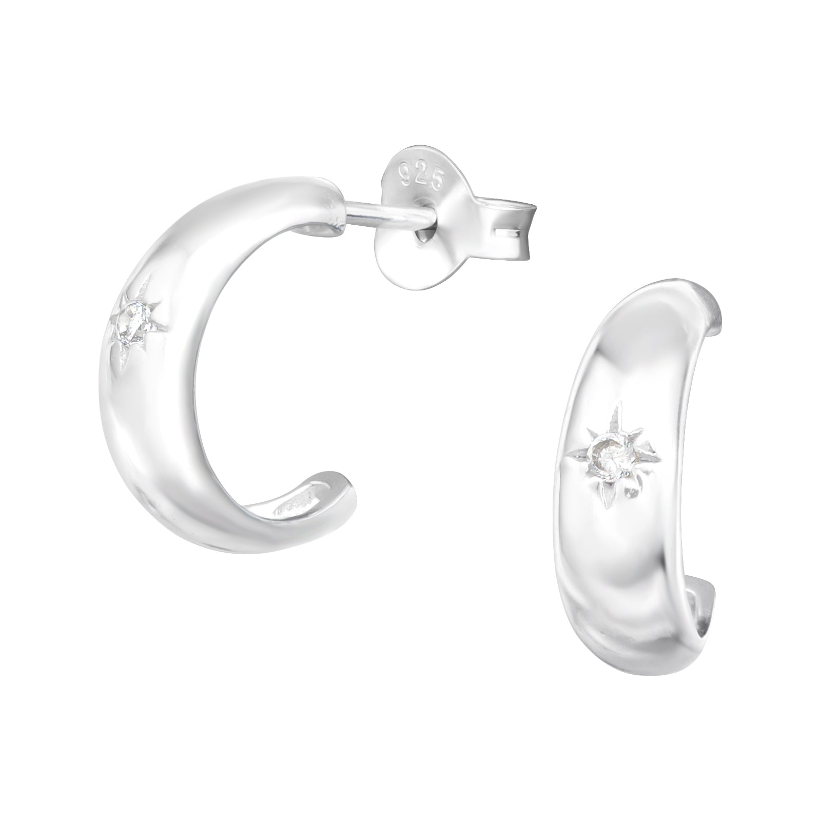 Chunky Mini Hoops - saltandco